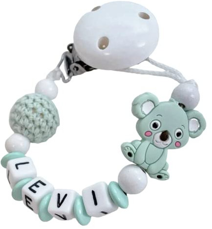 personalisiertes baby geschenk mit Namen personaliertesgeschenk mit Namen für Mädchen oder Junge Baby Geschenk personalisiert zur Geburt & Taufe mehrere Modelle (Mint Koala)