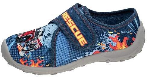 Fischer Markenschuh Jungen BoogyHausschuh