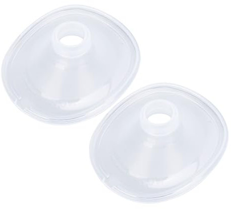 2pcs Silicone Flange Wearable Breastfeeding Pump for S32 Wearable Breastfeeding Pump Accessories Replacement Flange Cushion Insert Spare Parts (24mm)