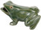 Supvox Fontaine à eau grenouille animal jardin céramique grenouille pour cour design cascade