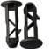 67mm Black Plastic Pins for Wheelie Bin Lid Essential Replacement for 240L Trash Cans (1 pairs)