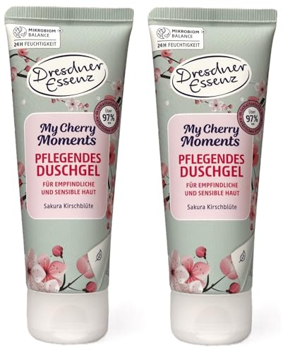 2-er Pack Dresdner Essenz Duschgel My Cherry Moments Reisegröße 2x 75ml