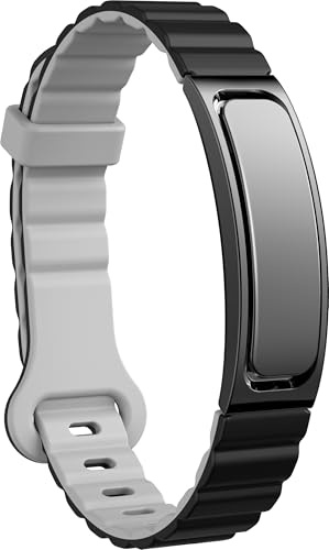 findtime Fitness Armband Schrittzähler Armband Damen Herren Pulsmessser Schlaftracker Sportmodi Kalorienzähler IP68 wasserdichte Fitness Tracker ohne Display Smart Armband für iOS Android Schmal