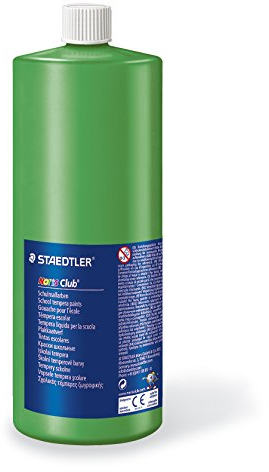 STAEDTLER 8850 Noris Club Schulmalfarbe, 1000 ml, hellgrün