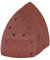 Silverline 278723 Hook and Loop Multi-Sander Sheets 102 x 62 mm, 93 mm 10pk 120 Grit