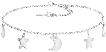 Sofia Milani - Damen Armband 925 Silber - Mond & Sterne - 30222