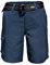 crazy4sailing Unisex Deckshorts Segelhose Shorts kurz wasserabweisend, Farbe:blau, Größe:XL