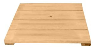 JARDIN202 - Tarima de madera de pino | 50 x 50 cm / 28 mm -
