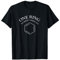 ReactionChamber Benzol Der Ring Chemie T-Shirt, Herren, Schwarz, S, Halbarm, Klassisch, T-Shirt