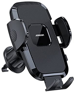 Joyroom Kfz-Handyhalterung für Lüftungsgitter, Klemme, Schwarz | Premium Air Vent Mechanische Autohalterung mit einem ultra-stabilen Klemmmechanismus.