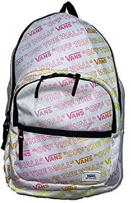 Vans Range Rucksack Weiß Mehrfarbig Universität Schultasche Casual Reise Laptop