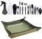 Secwell 25 Pezzi Mini Set di Attrezzi da Giardino Kit Strumenti Giardinaggio per Bonsai Piante Grasse Piante in Vaso