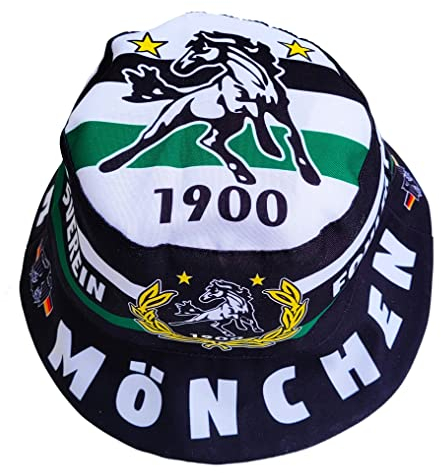 Generisch Mönchengladbach Sonnenhut 2.0, Fischerhut, Anglerhut, Fan-Hut, Military Hut