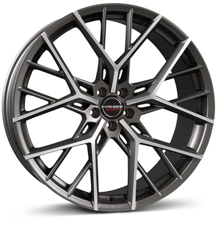 Borbet Felge BY 11x23 ET51 5x112 titan polished matt BY 1102351112566,5TPM