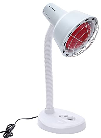 Infrarotlampe Infrarotstrahler Wärmestrahler Rotlicht Strahler Linderung Einstellbare Temperatur 275W für Leichtigkeit Muskelschmerzen