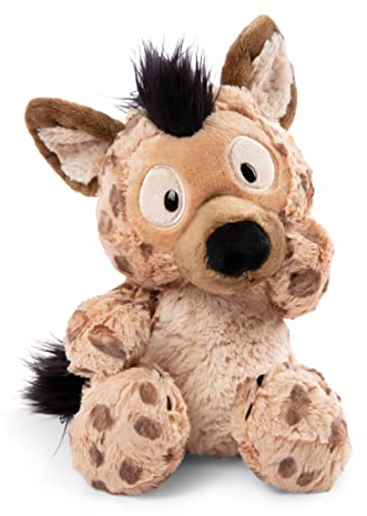 NICI Kuscheltier Hyäne Helgi 25 cm – Stofftier aus weichem Plüsch, naturgetreues Plüschtier zum Kuscheln und Spielen, für Kinder & Erwachsene, 48865, tolle Geschenkidee, beige