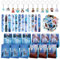 Frozen Party Mitgebsel - Frozen Schnapparmband Kinder, Aufkleber Disney Frozen, Frozen Schlüsselanhänger, Frozen Geschenktüte, für Kindergeburtstag gastgeschenke, Elsa geburtstagsparty deko