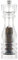 Cole & Mason London Acrylic Pepper Mill, Precision+ Carbon Mechanism, Pepper Grinder with Adjustable Grind, 220mm, Seasoning Mill, Lifetime Mechanism Guarantee