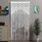 Atsweetlife Spitzentürvorhang für Türen, böhmische Vorhänge, Fenster, Wandschrank, Schlafzimmer, Küche, Hippie, hängende Paneele, Boho-Raumteiler, Mädchen, Kinder (Weiß, 99 x 200 cm)