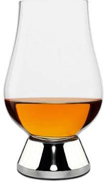 English Pewter Company WGP040 Wee Glencairn Verre à whisky avec base en étain 70 ml