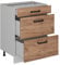 Vicco Küchenunterschrank R-Line, Goldkraft Eiche, 60 cm ohne Arbeitsplatte