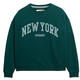 Superdry Damen Athletic Essentials Oversized-Sweatshirt