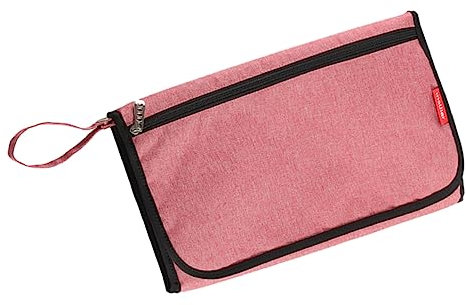 IWOWHERO 1pezzi Materassino Pieghevole Per Cambio Pannolini Portatile e Multifunzionale Adatto Per Rosso