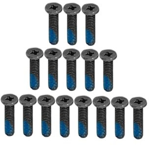 Jintai 16PCS Black Lower Bottom Base Cover Case S.Crews Replacement for Acer Nitro 5 AN515-53