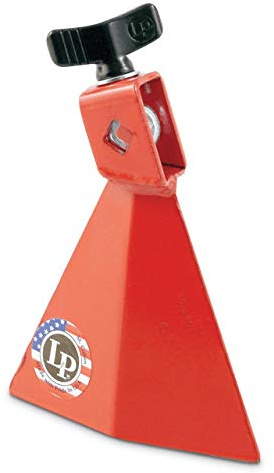 LP Latin Percussion LP860182 Cowbell Jam Bell Low Pitch Red | montierbar, Low Pitch, rot, made in USA
