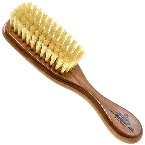 Kent Cherrywood White Bristle Baby Brush