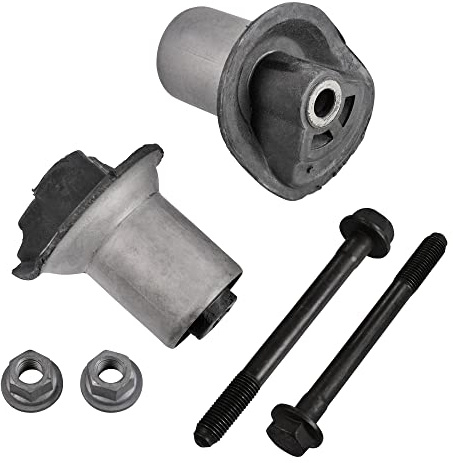 ATEC Germany Hinterachslager Satz mit Schrauben Hinterachse beidseitig | Kompatibel mit: SEAT TOLEDO I, VW CORRADO, GOLF II, JETTA II