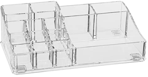 5 five simply smart 5five Organizer Selena, 14 Fächer, transparent