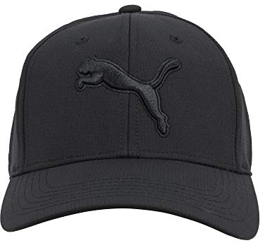 PUMA Unisex-Erwachsene Evercat Dillon Stretch Fit Cap Baseballkappe, Schwarz, S/M