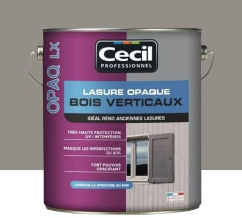 CECIL OPAQ LX Lasure opaque Titane