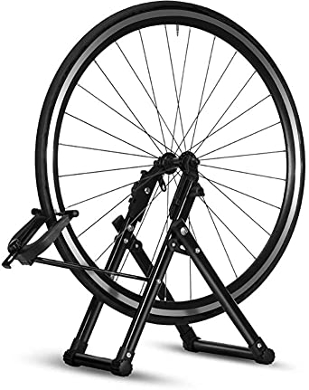 Ejoyous Schwerlast Fahrradmontageständer, Faltbares Reparaturständer Fahrrad Zentrierständer Profis Robuster Fahrradständer, auch fürs Mountainbike Reparaturständer für Fahrräder