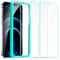 ESR for iPhone 12 Pro Max Screen Protector, Tempered-Glass with Easy Installation Frame compatible with iPhone 12 Pro Max, Scratch Resistant, Case-Friendly, 3-Pack