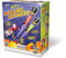 Geospace Jump Rocket Dueling Flying Rockets Set for Kids with 2 Air Pumps, 2 Swivel Launch Tubes, Launch Pad & 6 Foam Rockets that fly up to 250 feet! Great Outdoor Backyard Toy for Boys & Girls