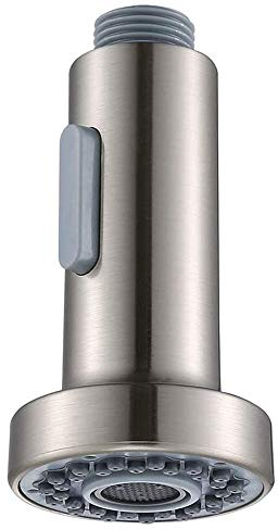 2 Modi Pull out Wasserhahn Küchenarmaturen,Ersatz Küchenbrause Spray Düse Kopf Geschirrbrause, Spültischarmatur für Küche, Bad, Waschbecken 1/2 Anschlüsse mit Control Taste
