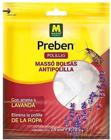MASSO Bolsa ANTIPOLILLAS PREBEN 231636