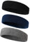 BOOMJIU Sport Stirnband Damen Herren Schweißbänder Kopf Stirn Frottee Kopfband Sport für Laufen Fahrrad Joggen Tennis Fußball