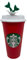 STARBUCKS Weihnachts-Sirenen-Schwanz-Stopper Mit Rotem Wiederverwendbarem Reisebecher, Größe M, 473 ml