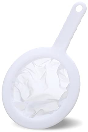 Filtros de Malla de Nailon Tamiz de Filtro de Alimentos Colador de Malla Ultrafina Ultrafina Colador de Jugo Pequeño Colador con Mango Antideslizante