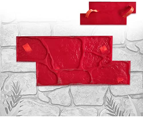 Betonstempel, realistische Betonstrukturmatte, Beton, nahtlose Stempelmatte, Polyurethan-Stempel, Betonstruktur, bietet natürlich aussehende Texturen an Wänden oder gemahlenen Betonformen