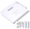 Support De Routeur, Support D'étagère De Projecteur Mural En Aluminium étagères Flottantes Multifonctions Stockage Pour Boîtier TV, Boîtiers De Câble, Lecteur DVD, Consoles De Jeux 8,3 X 10,2 X 11,2 P