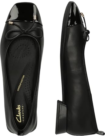 Clarks - Ubree15 Poppy D - Ballerinas - im simplen und eleganten Look - Schwarz