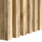 Lameo Wandpaneele - 275 x 3 x 4 cm - Holzpaneele - Holzleisten - Wandpaneele aus Holz - Leisten - Wandleiste - (Eiche Wotan, 30 x 40)