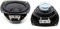 2Pcs 2.5 Inch Portable Full Range Speaker 66MM 4 Ohm 25W HiFi Sound Amplifier LoudSpeaker DIY Speakers 4Ohm 25W