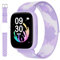 BIGGERFIVE Pulsera Actividad Niñas 5-16, 1,8 Reloj Inteligente Podómetro, Frecuencia Cardíaca, Monitor de Sueño, Resistente al Agua IP68, Despertador, Juegos de Rompecabezas con/sin App, 2 Correas