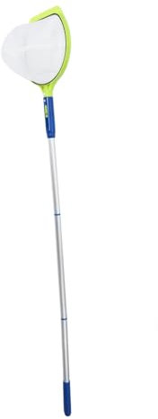 Happyyami 1 Satz Schwimmbadreiniger Netz Werfen Pool-reinigungswerkzeug Lache Rechen Fischernetze Rechennetz Für Schwimmbecken Garnelennetz Schwimmblattskimmernetz -Skimmer Nylon