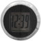 Orologio digitale da, da 1 pollice, multiuso, mini orologio adesivo per cruscotto auto, bici elettrica, da cross e altro, ganci da parete neri per appendere
